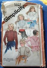 Simplicity girls blouses for sale  BEXHILL-ON-SEA