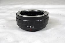 Adaptador PK de lente Pentax K a MFT Micro 4/3 M4/3 para Panasonic Olympus Gh4 em10 segunda mano  Embacar hacia Argentina