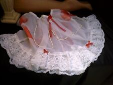 Sissy white red for sale  PONTEFRACT
