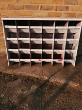 pigeon hole shelving for sale  HITCHIN