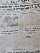 Giornali storici strage usato  Italia
