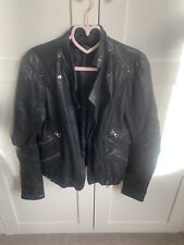 Zara leather biker for sale  WINDSOR