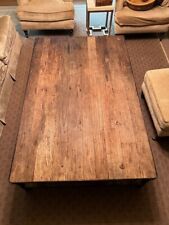 wood metal coffee table for sale  Short Hills