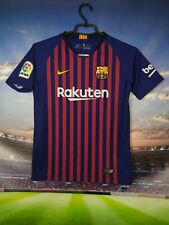 Camiseta de fútbol Barcelona Home 2017 - 2018 Nike Camisa Joven Talla L segunda mano  Embacar hacia Argentina