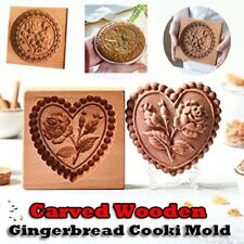 Mould wooden gingerbread for sale  Shipping to Ireland