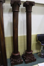 Pair substantial carved for sale  PLYMOUTH