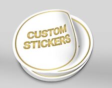 Custom logo stickers for sale  Shipping to Ireland