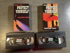 Vintage - Master Tsai - Como se proteger / contra armas - Lote com 2 VHS, usado comprar usado  Enviando para Brazil