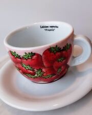 Espresso Cup &Saucer Strawberry Pattern for sale  Shipping to South Africa