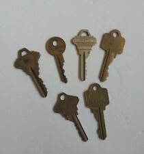 CHAVES VINTAGE VÁRIOS FABRICANTES EXCLUSIVOS LOTE DE 6 Schlage Curtis Cole Arrow Hudson  comprar usado  Enviando para Brazil