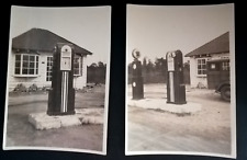 Fotos vintage Atlantic bomba de gasolina estação de serviço vagão estação de madeira comprar usado  Enviando para Brazil