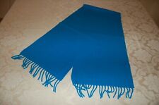 Sisley sciarpa azzurro usato  Napoli