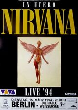 Nirvana 1994 plakat gebraucht kaufen  Osterfeld
