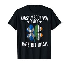 Usado, Camiseta irlandesa escocesa Wee Bit Escocia Día de Patricio Hombres Mujeres Niño NUEVA segunda mano  Embacar hacia Argentina