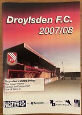 Droylsden oxford utd for sale  CAMBRIDGE