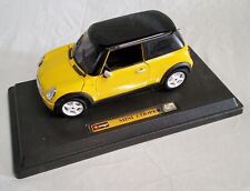 Burago yellow mini for sale  ASHFORD