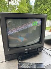 Hitachi CT1394W CRT TV de colección de 13" grano de madera de estado sólido 1991 televisión en color segunda mano  Embacar hacia Argentina