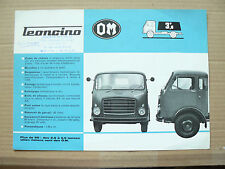 Prospectus camion leoncino d'occasion  Cluny