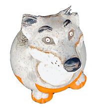 Used, G.W. Schleidt Terra-Pals Wolf/ Outdoor Statue/ Garden Art/used for sale  Shipping to South Africa