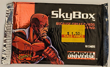 Usado, Skybox 1993 Marvel Universe Series 4 pacote de cartas colecionáveis um (1) pacote com 10 cartas comprar usado  Enviando para Brazil