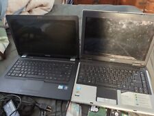 Lot of Electronics for PARTS ONLY 2 Laptops 3 AC Adapter Cords Old Computers  for sale  Shipping to South Africa