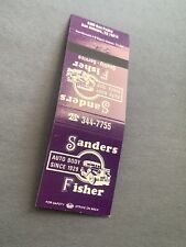 Matchbook cover sanders for sale  Skokie