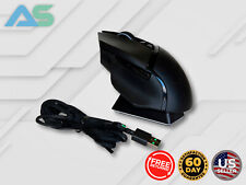 Razer Basilisco Ultimate Mouse sem fio para jogos com RZ01-03170100 doca de carregamento comprar usado  Enviando para Brazil
