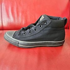 Zapatos de lona negros Converse Chuck Taylor All Star Street para hombre talla mediana M 8,5 segunda mano  Embacar hacia Argentina