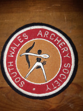 Vintage archery patch for sale  ABERGAVENNY