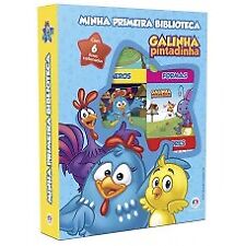 Galinha Pintadinha - Minha primeira biblioteca Ciranda Cultural em Português comprar usado  Brasil 