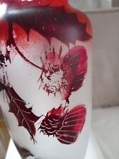 Joli vase verre d'occasion  Vernaison