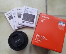 Sony fe50 f1.8 for sale  CHIGWELL