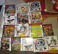 Lote Mixto de Insertos Manuales y Arte de Cubierta de Nintendo DS  segunda mano  Embacar hacia Argentina