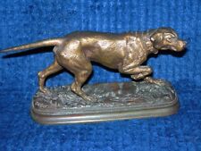 Statuette bronze chien d'occasion  Châteauneuf-du-Faou