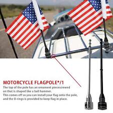 Universal Motorcycle Bike American USA Flag pole Luggage Mount For  Rack Z2J3 na sprzedaż  Wysyłka do Poland