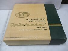The World Book Encyclopedia Cyclo Teacher Learning Aid for sale  Shipping to South Africa