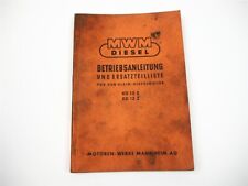 Mwm kd12 dieselmotor gebraucht kaufen  Merseburg