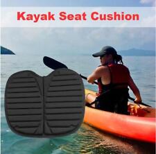 Confortevole morbida imbottita imbottitura del sedile cuscino per Kayak CANOE BARCA DA PESCA NERO, usato usato  Spedire a Italy