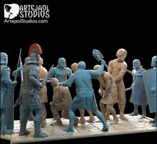 Roman soldiers diorama for sale  HOLMFIRTH