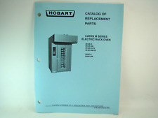 Hobart Lucks M Series Electric Rack Oven Catalog Of Replacement Parts M15E, M20E, used for sale  Shipping to South Africa