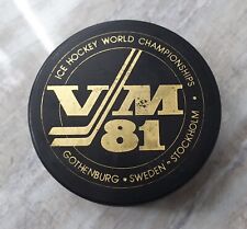 Eishockey puck 1981 gebraucht kaufen  Enger