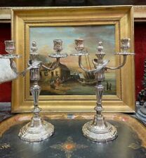 Ancienne paire chandeliers d'occasion  Craponne