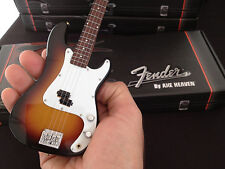 Bajo Fender Precision Mini Guitarra Modelo Réplica Bajo Fender P Sunburst Miniatura, usado segunda mano  Embacar hacia Argentina