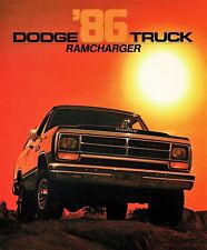 1986 Dodge Ramcharger AD 150 AW 150 caminhão folheto de vendas vintage comprar usado  Enviando para Brazil