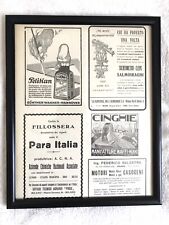 Pubblicità vintage 1930 usato  Bologna