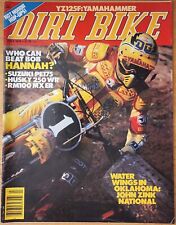 Bicicleta de tierra julio 1979 de colección revista de motocross MX Yamaha YZ 125 Bob Hannah segunda mano  Embacar hacia Argentina