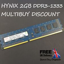 2GB HYNIX DDR3 RAM PC3-10600U 1333MHz for PC, used for sale  Shipping to South Africa