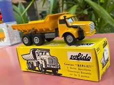 Solido truck berliet d'occasion  Expédié en Belgium