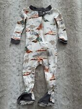 Burt’s Bees Baby Boy One Piece Sleeper Pajamas Size 3-6 Months for sale  Shipping to South Africa