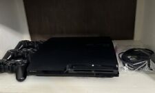 Sony PlayStation 3 PS3 Slim Console CECH-2501A 3 Controllers Wires Tested for sale  Shipping to South Africa